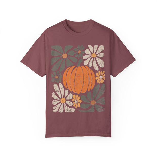 Retro Fall Pumpkin T-shirt